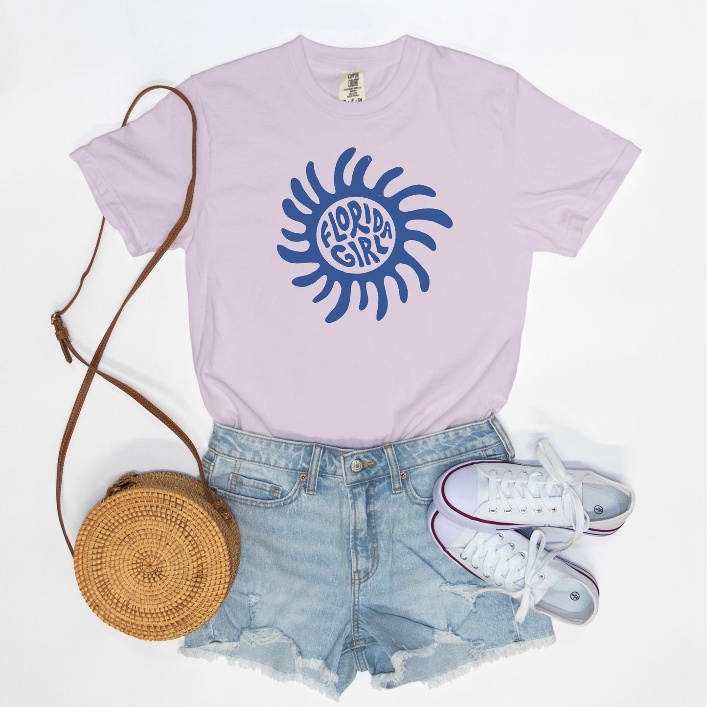 Florida Girl Sun Orchid Tee