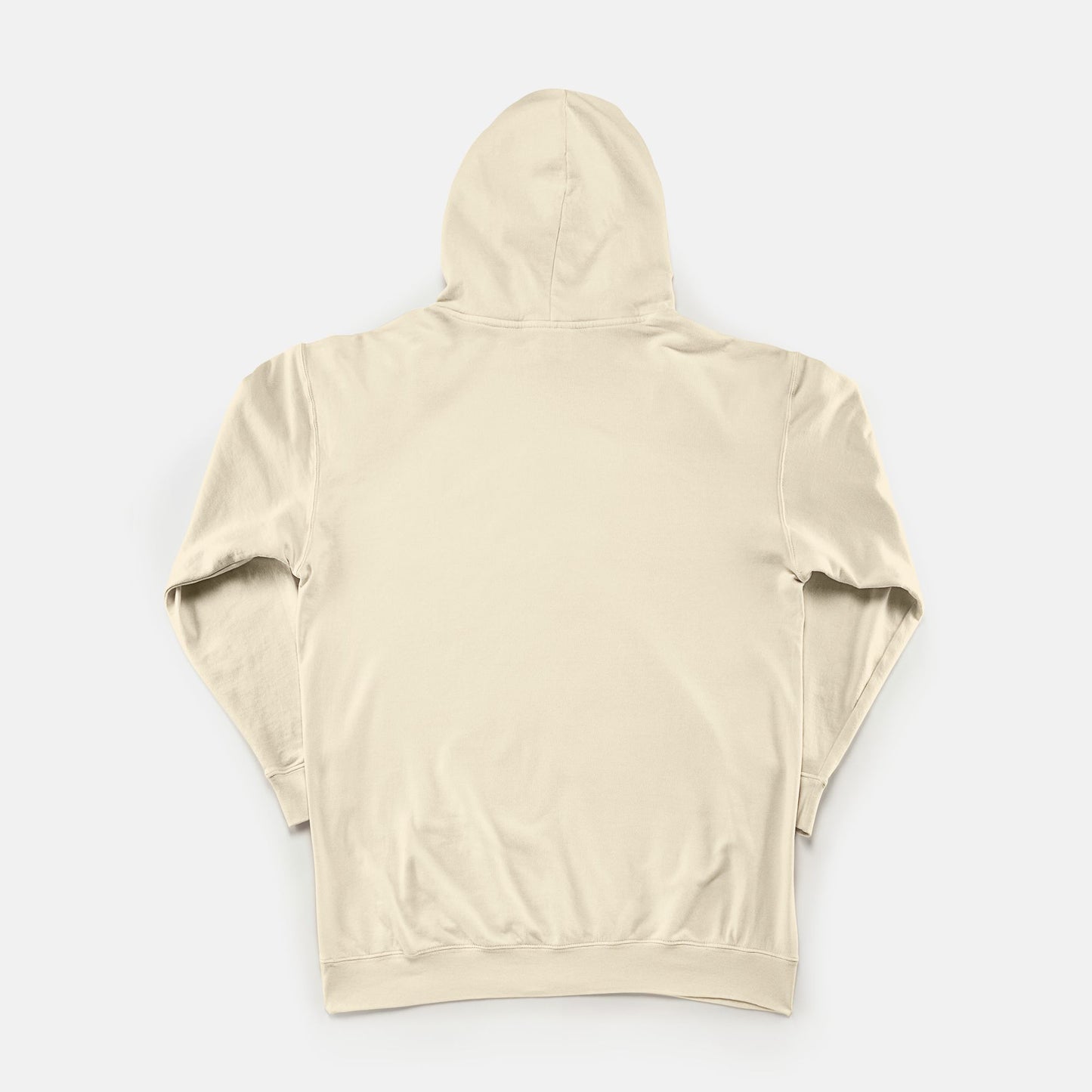 Peace Within Ivory Lightweight Hooded Sweatshirt