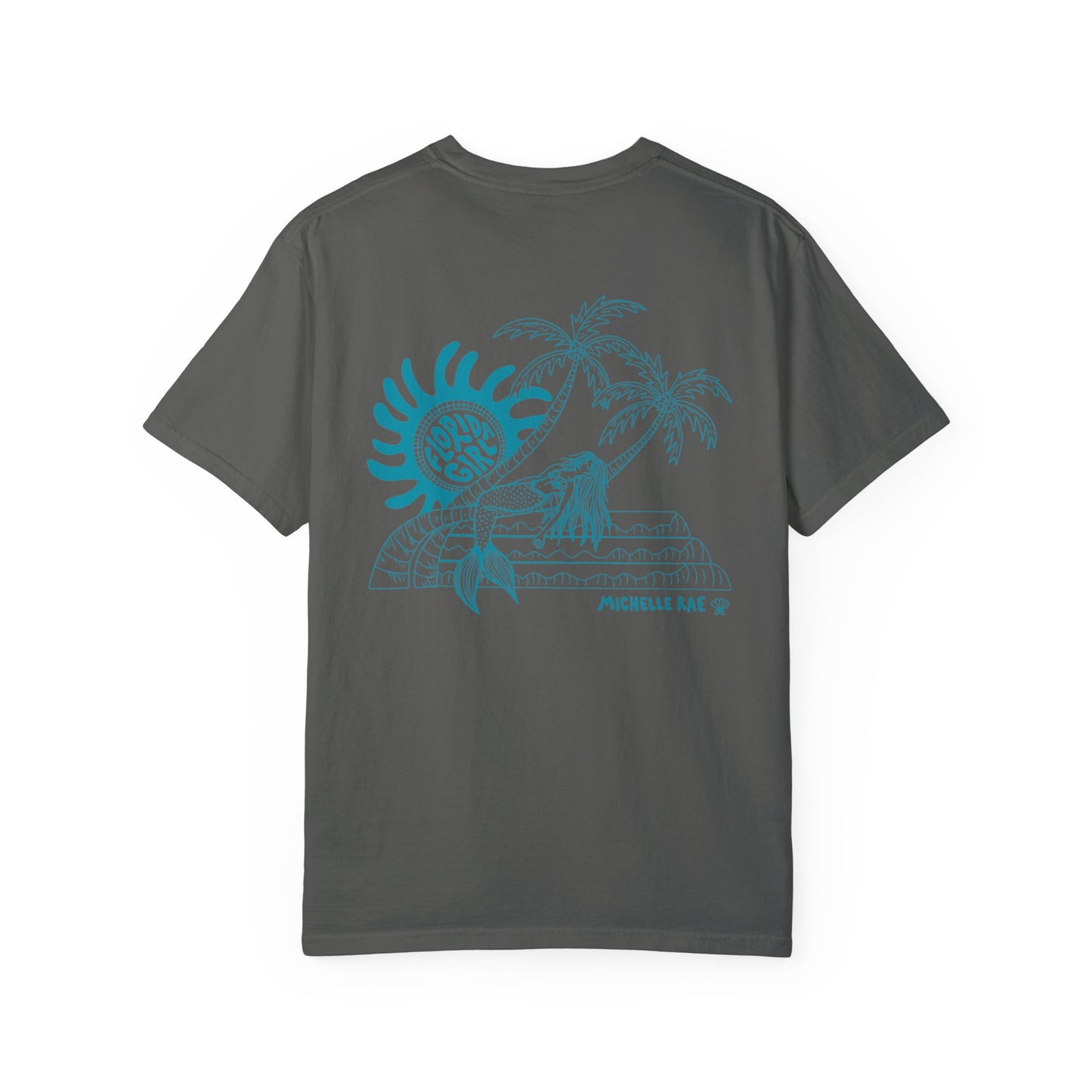 Florida Girl Mermaid Pepper Tee