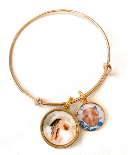 Personalized Seashell Bracelet