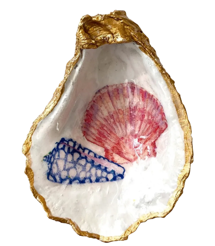 Seashells Oyster Ring Dish