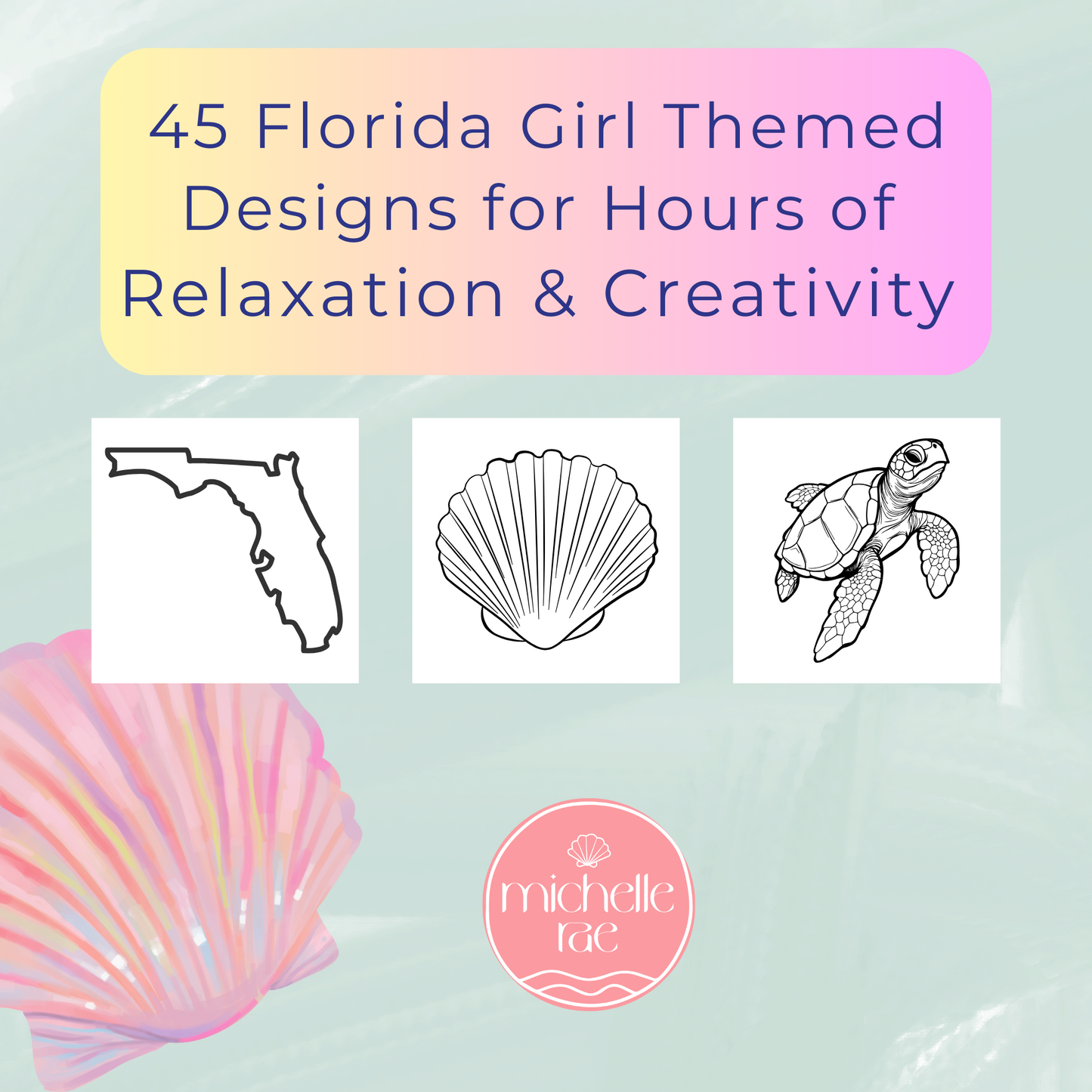 Florida Girl Coloring Book