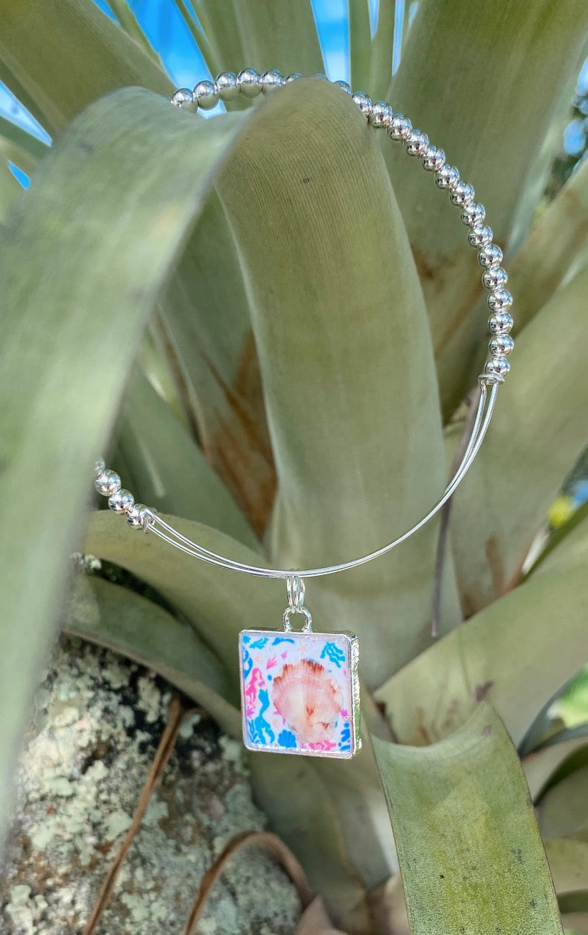 Salty Mermaid Seashell Bracelets – Coastal Stackable Beach Jewelry