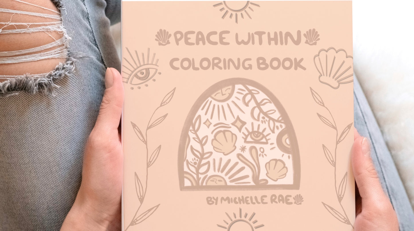 Peace Within Coloring Book