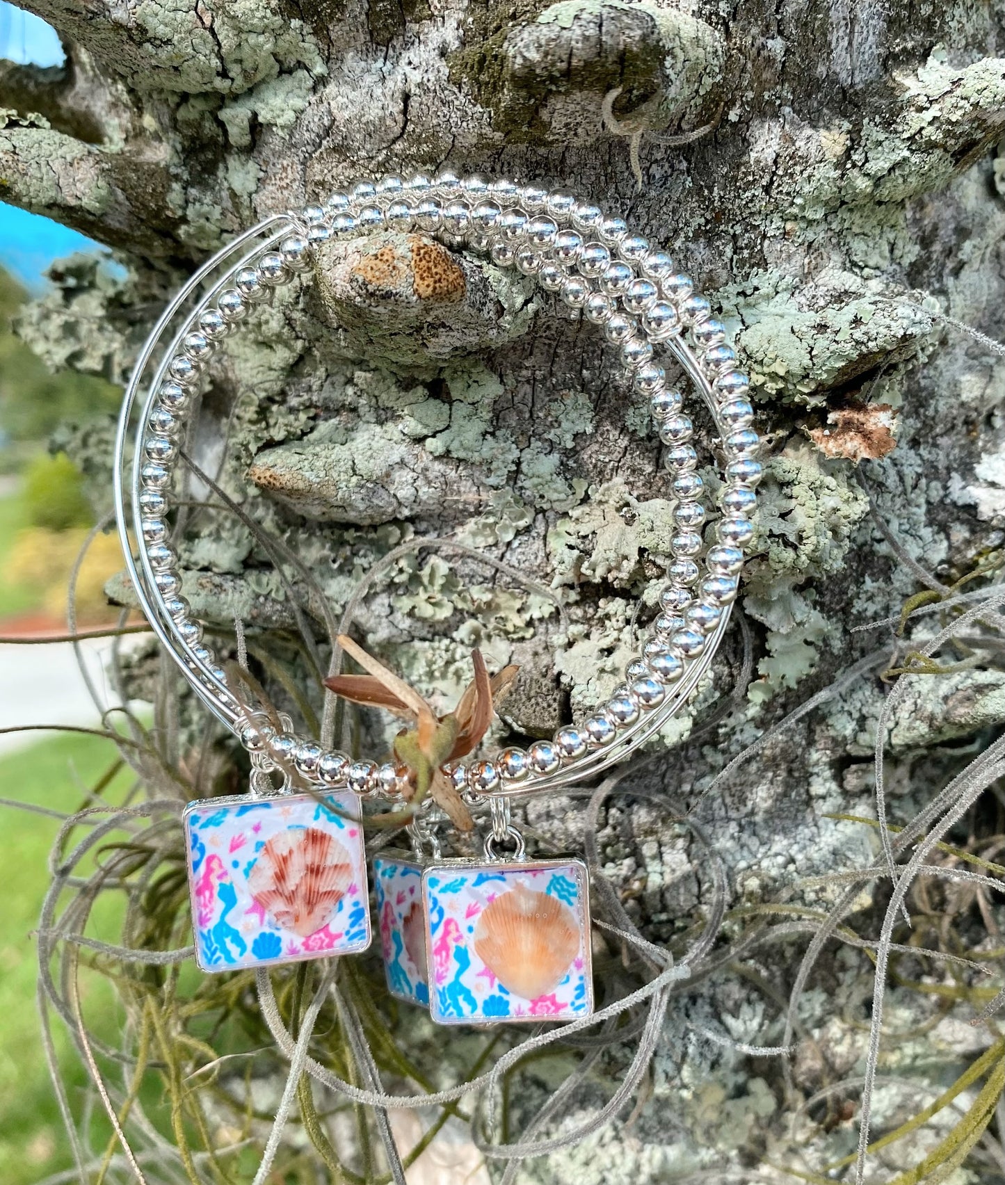 Salty Mermaid Seashell Bracelets – Coastal Stackable Beach Jewelry
