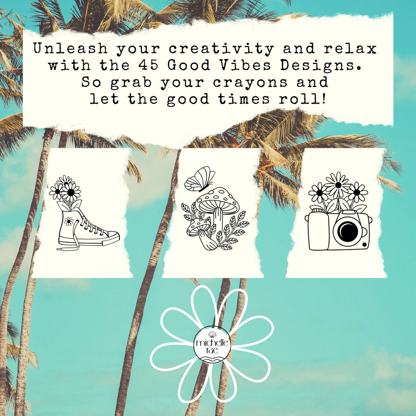 Good Vibes Coloring Book