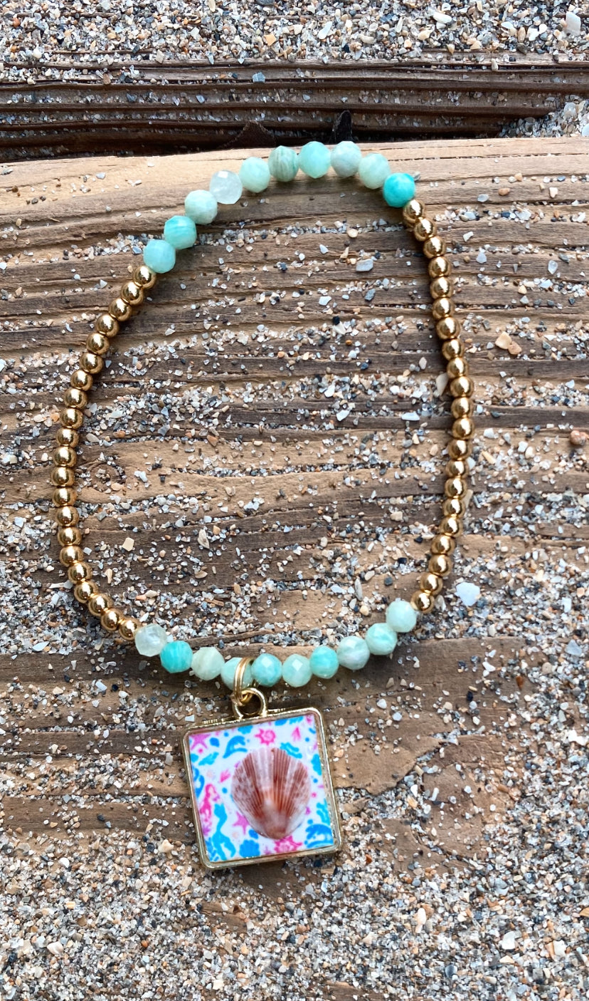Salty Mermaid Seashell Bracelets – Coastal Stackable Beach Jewelry