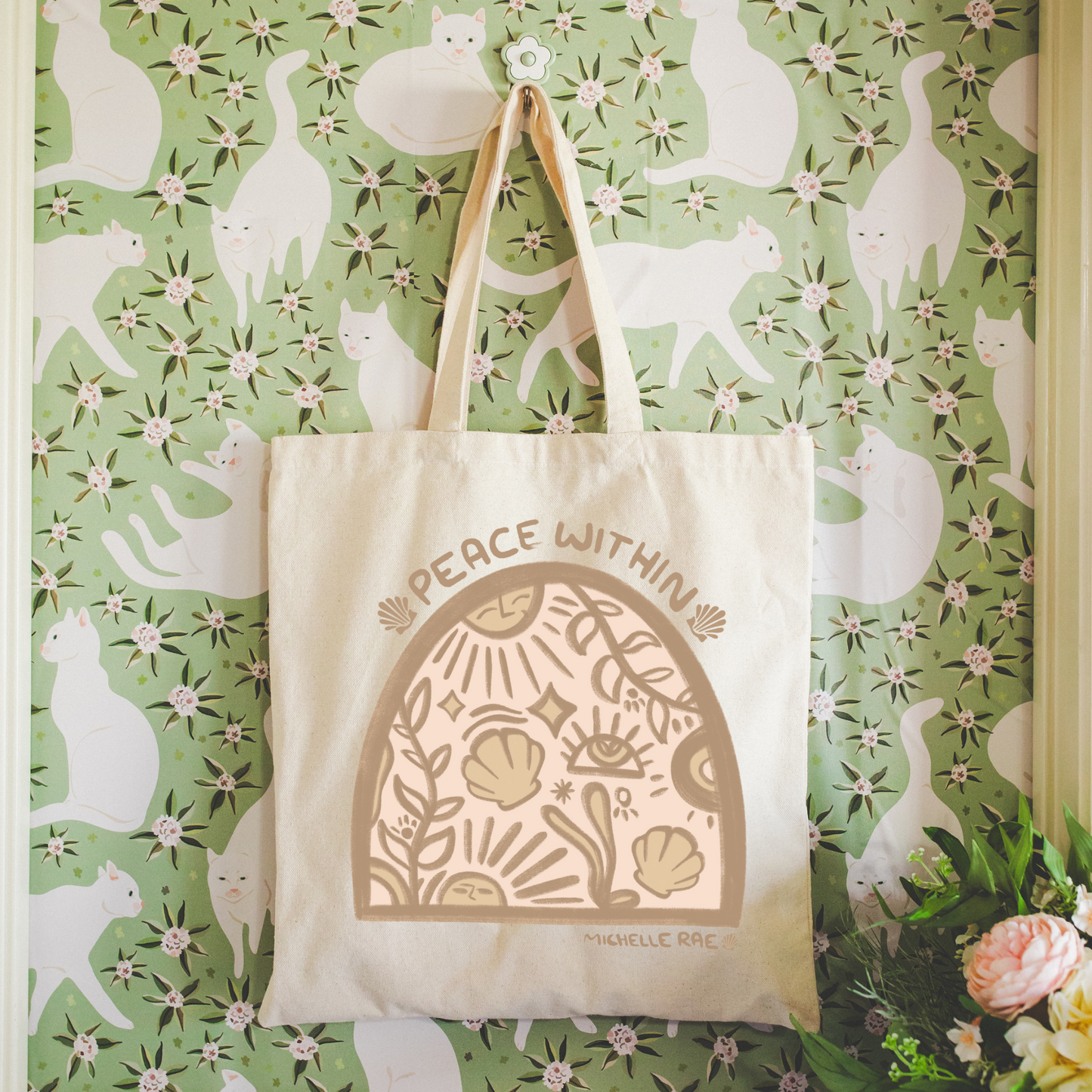 Peace Within Tote Bag