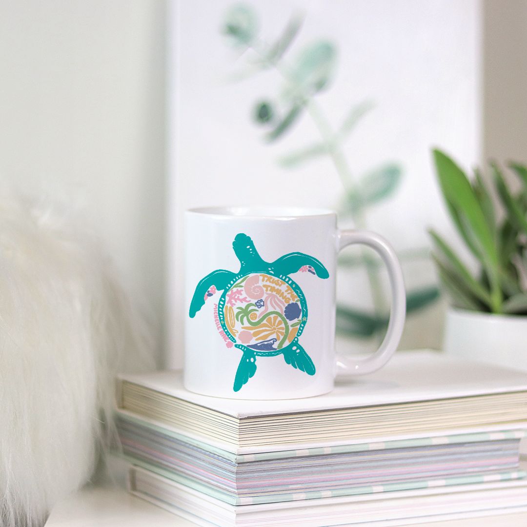 Trust The Timing Ceramic White Mug 11oz