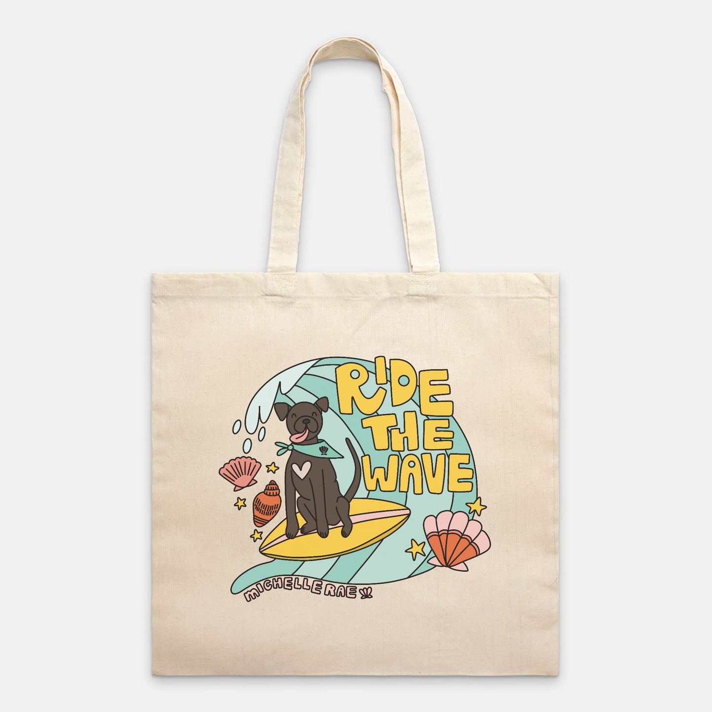 Ride The Wave Tote Bag