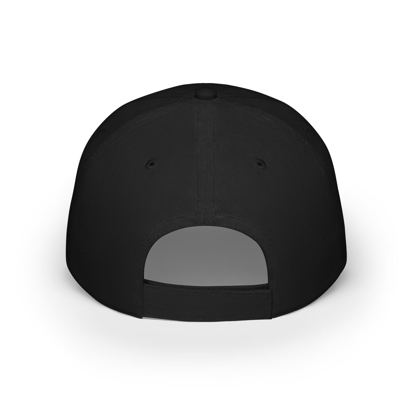 Seashell Black Baseball Cap