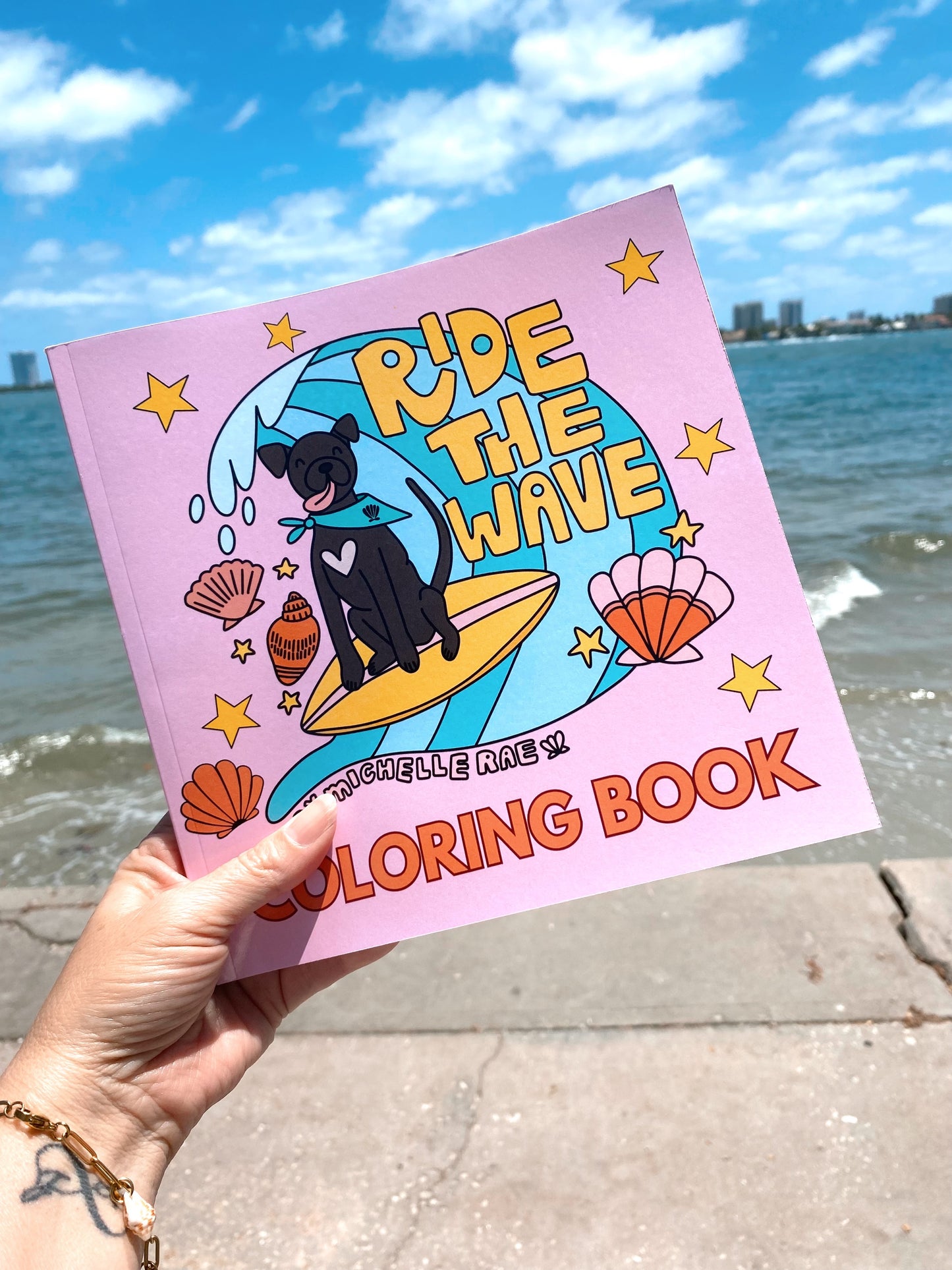 Ride the Wave Coloring Book