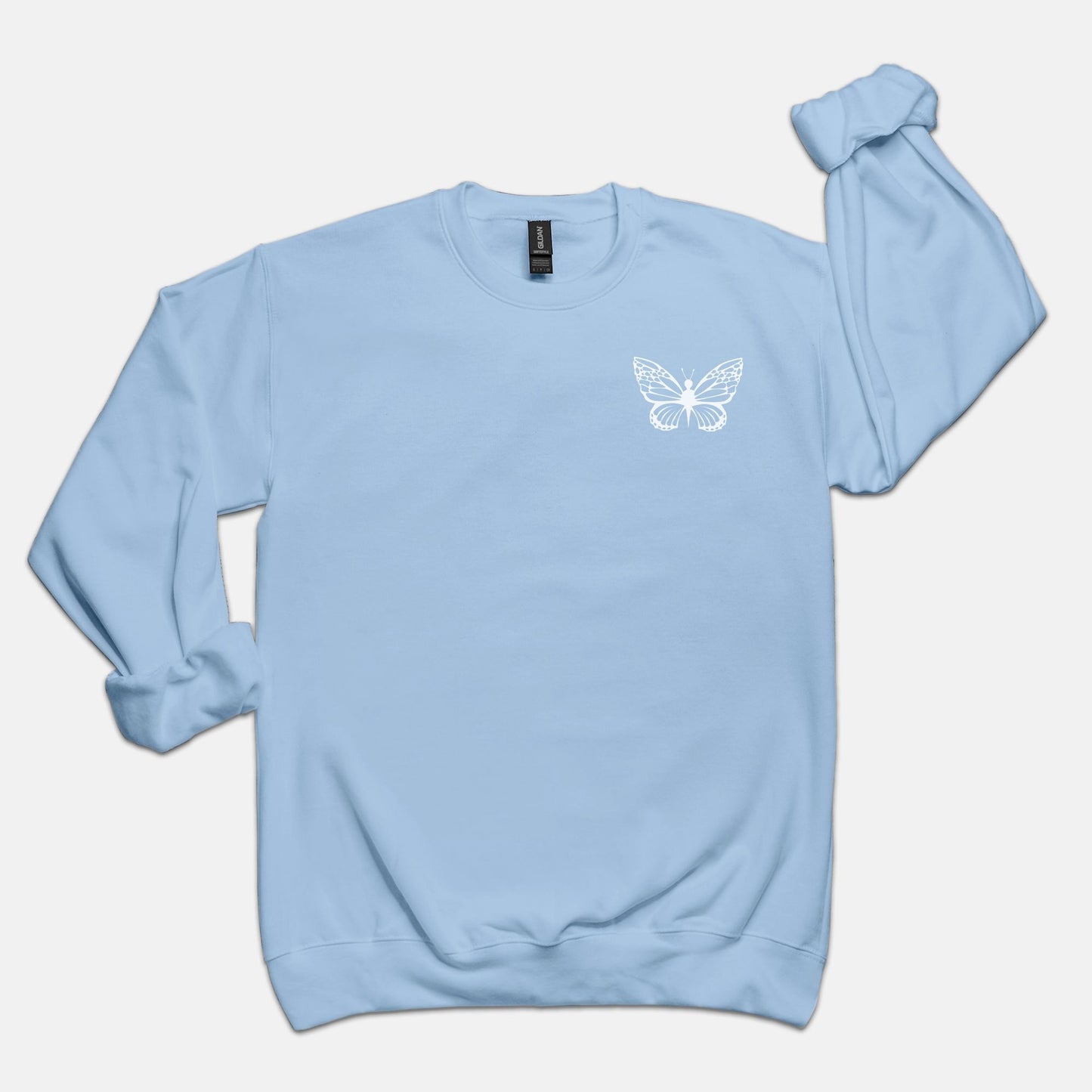 God Says I Am Black or Light Blue Crewneck Sweatshirt