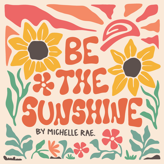Be the Sunshine Coloring Book – Spread Positivity, One Page at a Time