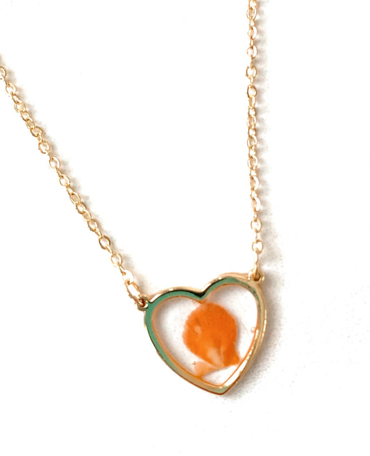 Heart Seashell Necklace