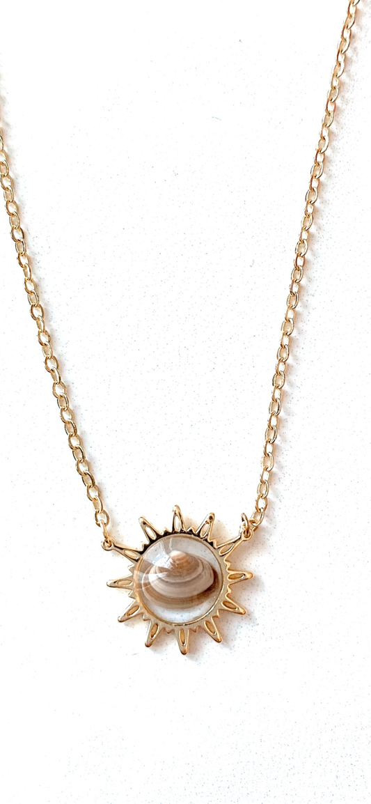 Sunshine Rae Seashell Necklace