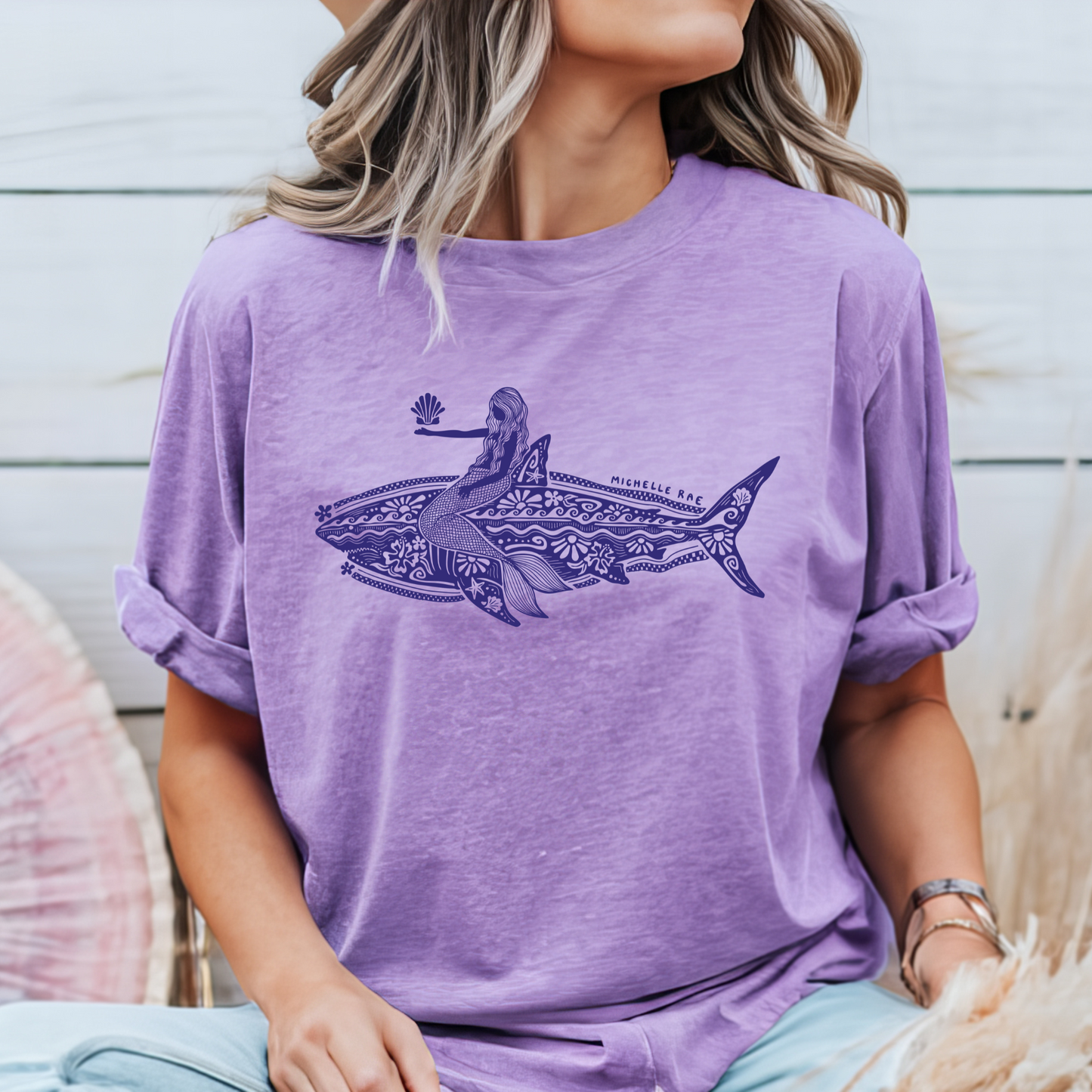 Mermaid Shark Tee