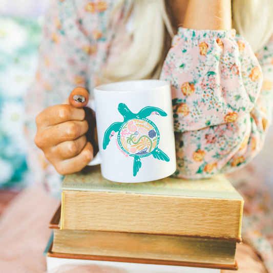 Trust The Timing Ceramic White Mug 11oz