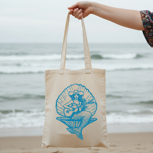 Coastal Cowgirl Tote Bag