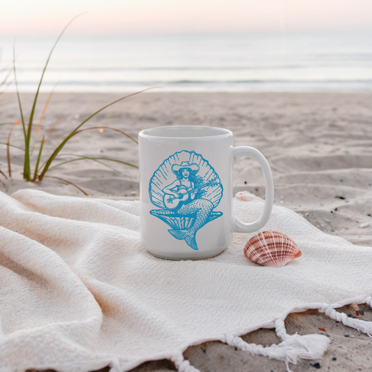 Coastal Cowgirl Ceramic Mug Deluxe 15oz.