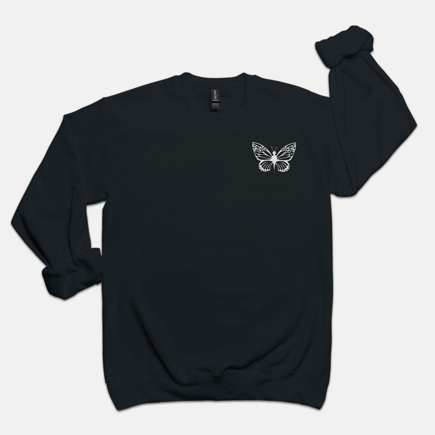 God Says I Am Black or Light Blue Crewneck Sweatshirt