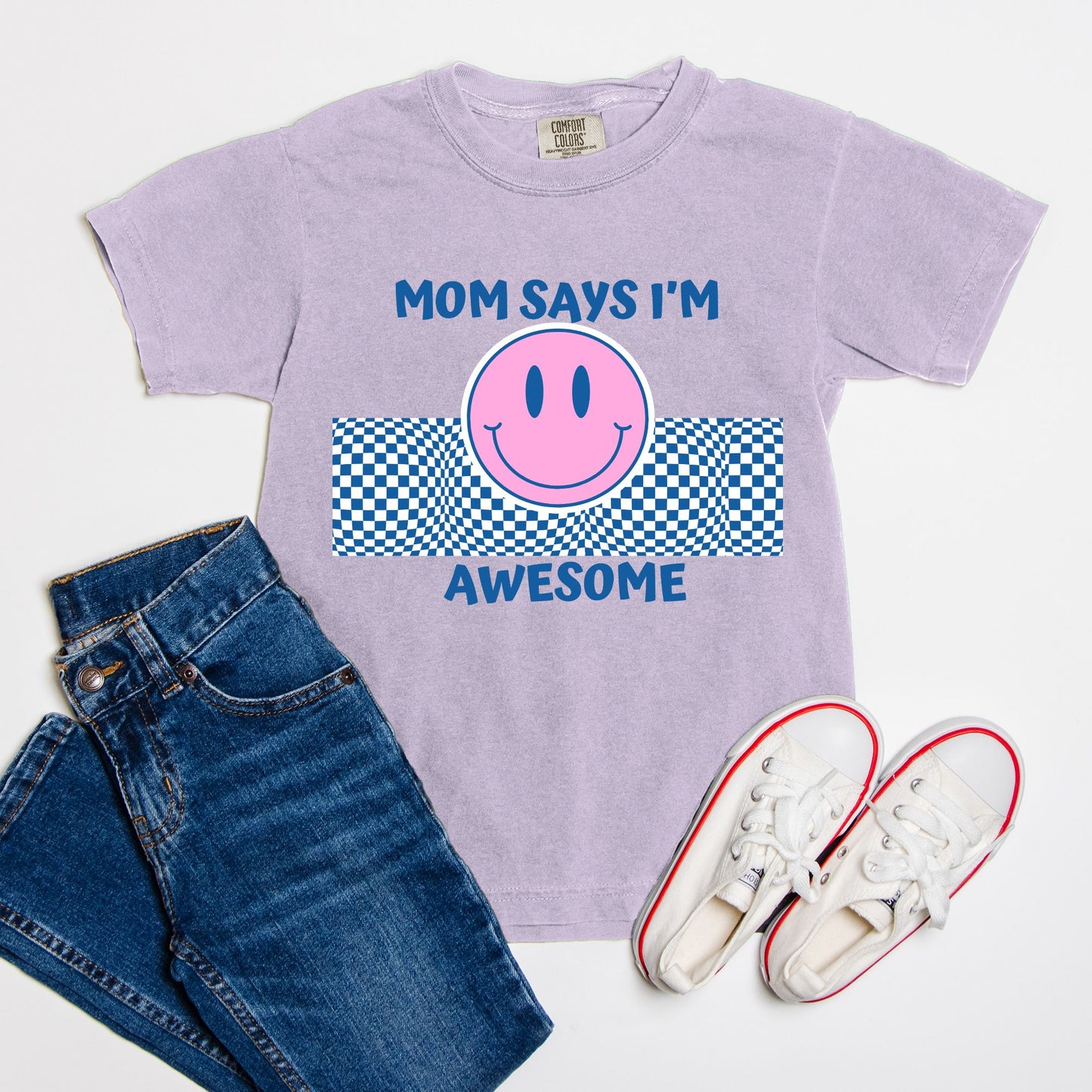 Mom Says I'm Awesome Youth Tee