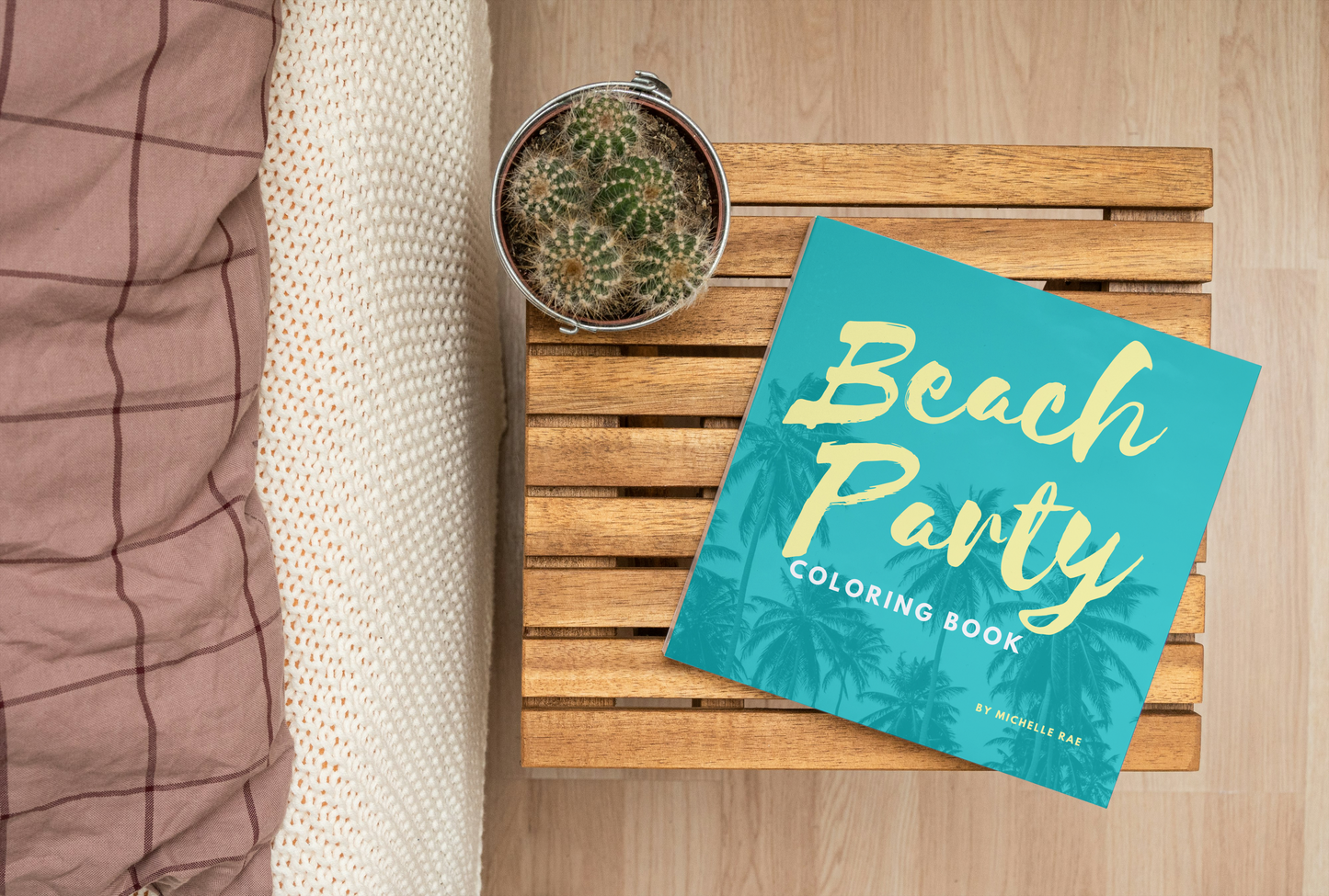 Beach Party Coloring Book